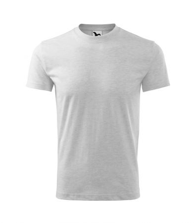 MALFINI (Adler) Dětské tričko Basic - Světle šedý melír | 146 cm (10 let)