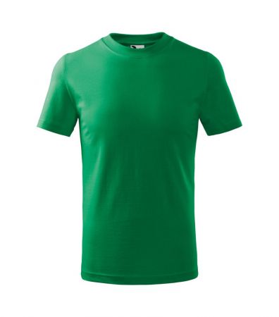MALFINI (Adler) Dětské tričko Basic - Středně zelená | 110 cm (4 roky)