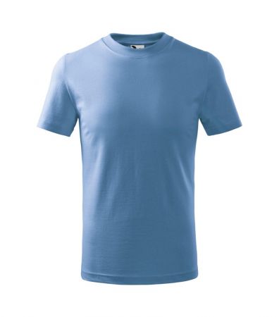 MALFINI (Adler) Dětské tričko Basic - Nebesky modrá | 122 cm (6 let)