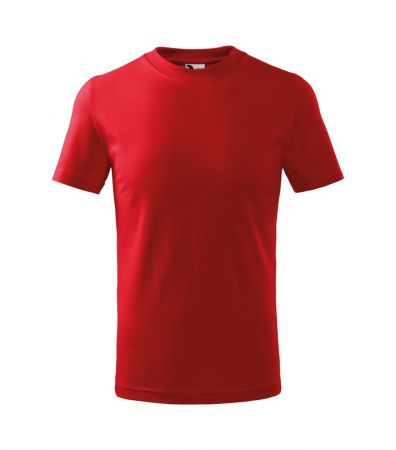 MALFINI (Adler) Dětské tričko Basic - Červená | 134 cm (8 let)