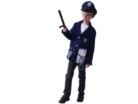 MADE - Karnevalový kostým - policista, 130 - 140 cm