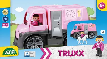 LENA - Truxx Koňský Transport, Ozdobný Kartón