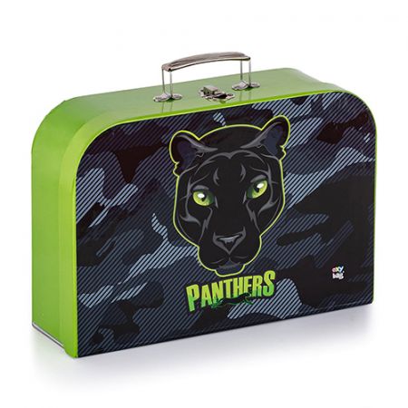 KARTON PP - Kufřík lamino 34 cm Panter