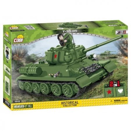 COBI - II WW T-34-85, 668 k, 1 f