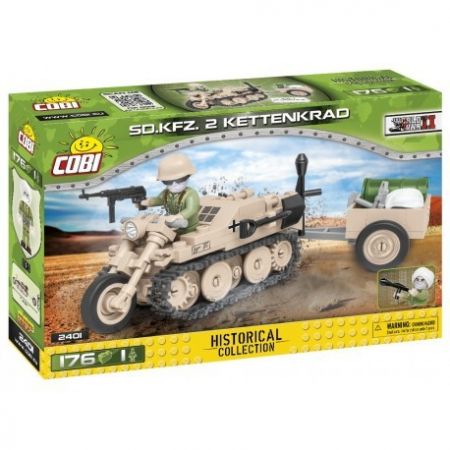 COBI - II WW Sd. Kfz. 2 Kettenkrad, 176 k, 1 f