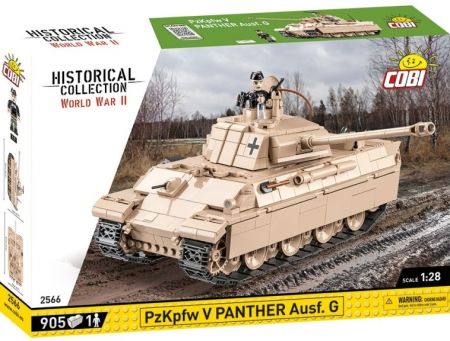 COBI - II WW Panzer V Panther Ausf. G, 902k, 1f