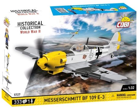 COBI - II WW Messerschmitt BF 109 E-3, 1:32, 333k, 1f