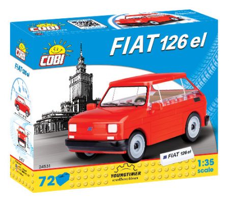 COBI - 24531 Youngtimer Malý FIAT 126p 1994-1999 1:35