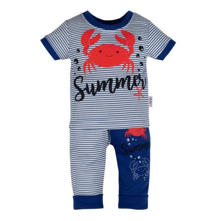 Kojenecké tričko s krátkým rukávem a tepláčky New Baby Summer 68 (4-6m)