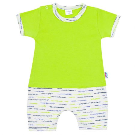 Kojenecký letní bavlněný overal New Baby Summertime kluk 80 (9-12m)