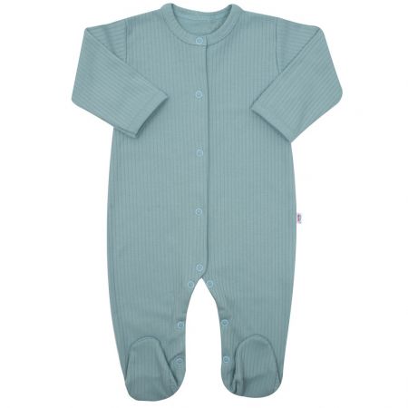 Kojenecký bavlněný overal New Baby Practical zelený kluk 80 (9-12m)