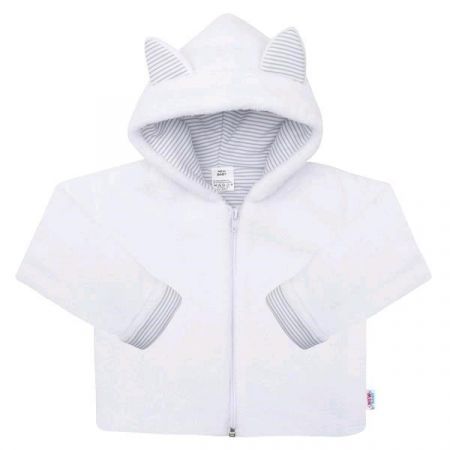 Luxusní dětský zimní kabátek s kapucí New Baby Snowy collection 80 (9-12m)