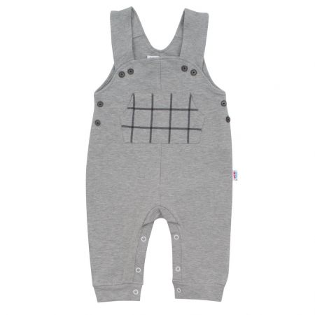 Dětské lacláčky New Baby Cool šedé 62 (3-6m)