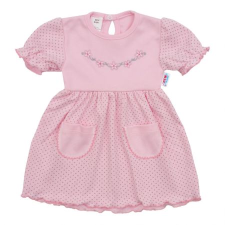 Kojenecké šatičky s krátkým rukávem New Baby Summer dress 62 (3-6m)