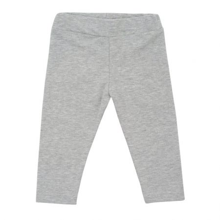 Kojenecké bavlněné legíny New Baby Leggings šedé 62 (3-6m)