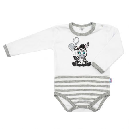 Kojenecké bavlněné body New Baby Zebra exclusive 74 (6-9m)