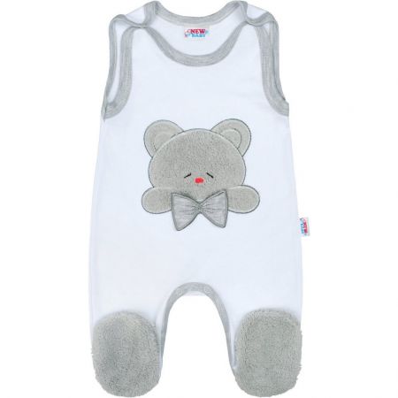 Luxusní kojenecké dupačky New Baby Honey Bear s 3D aplikací 68 (4-6m)