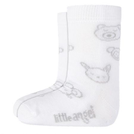 Little Angel Ponožky dětské obrázek Outlast® - bílá Velikost: 30-34 | 20-22 cm