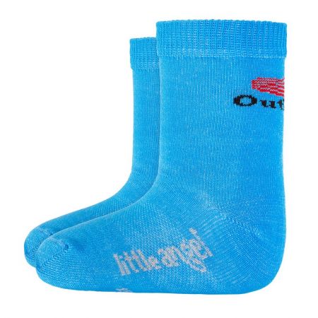 Little Angel Ponožky STYL ANGEL - Outlast® - modrá Velikost: 30-34 | 20-22 cm