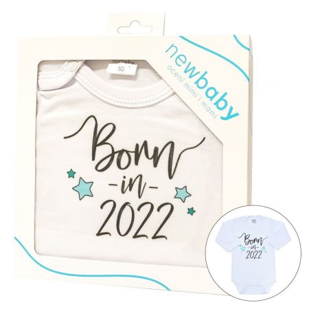 Body s potiskem New Baby Born in 2022 - dárkové balení 50