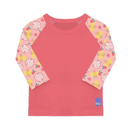 Bambino Mio Dětské tričko do vody s rukávem, UV 40+, Punch, vel. XL Barva: růžové