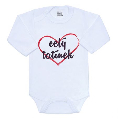 Body s potiskem New Baby celý tatínek 80 (9-12m)