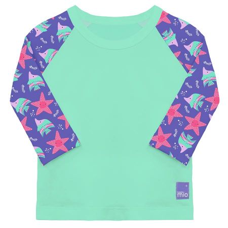 Bambino Mio Dětské tričko do vody s rukávem, UV 50+, Violet, vel. XL Barva: Zelená