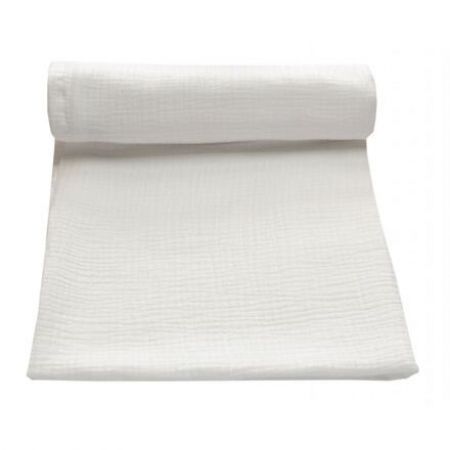 Zavinovací deka mušelínová Emitex 120x120cm bílá