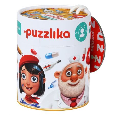 PUZZLIKA - 13517 Profese 1 - naučné puzzle 21 dílků