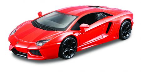 BBURAGO - 1:32 Plus Lamborghini Aventador Coupe Orange