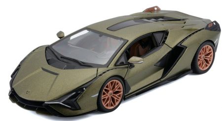 BBURAGO - 1:24 Plus Lamorghini Sian FKP37 - Green