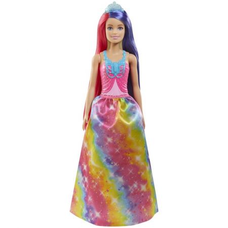 MATTEL - Barbie Princezna / Mořská Panna S Dlouhými Vlasy , Mix Produktů