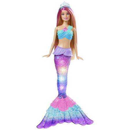 MATTEL - Barbie Blikající Mořská Panna Blondýnka
