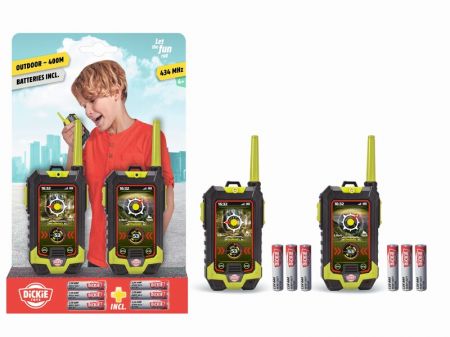 DICKIE - Vysílačky Walkie Talkie Outdoor