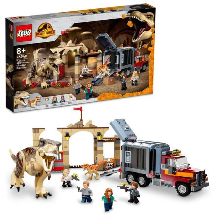 LEGO - Útěk T-rexe a atrociraptora