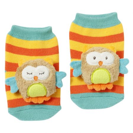 BABY FEHN - Forest chrastící ponožky sova
