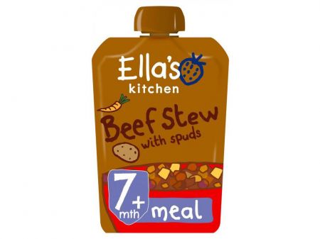 Ella's Kitchen BIO Dušené hovězí maso s bramborami (130 g)