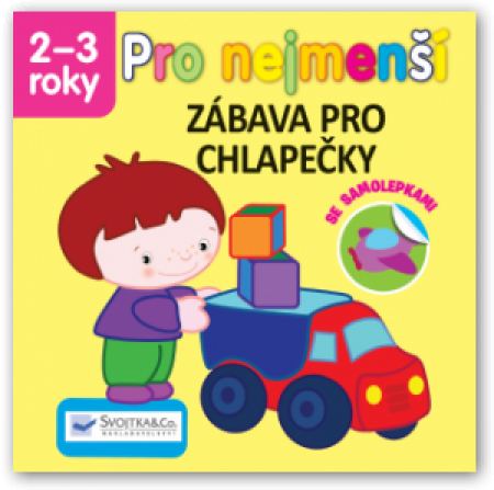 Svojtka Knížka Pro nejmenší – zábava pro chlapečky