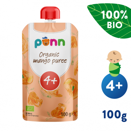 Salvest Kapsička Ponn BIO Mango 100% (100 g) 4m+