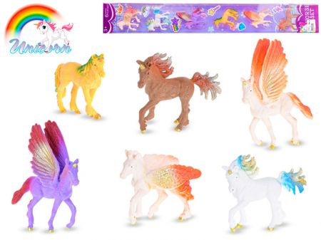 Unicorn sada jednorožců 9cm v krabičce