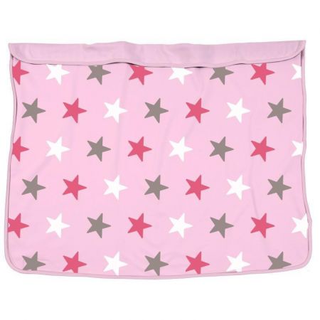 Dooky Deka Blanket oboustranná Pink/ Pink Stars