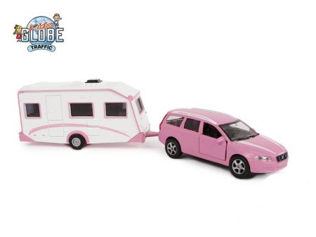 Kids Globe Traffic Volvo V70 s karavanem 29 cm na zpětný chod