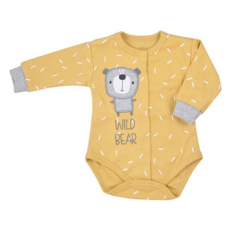 KOALA Kojenecké celorozepínací body Wild Bear Vel. 62