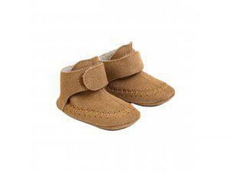 Lodger Kožené capáčky Walker Moccasin Cognac 15 - 18 měsíců