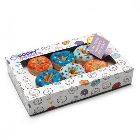 Dooky Gift Donuts ponožky 3 páry Blueberry Orange